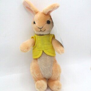 Peter Rabbit Plush Toy With Yellow Vest By Toy Factory